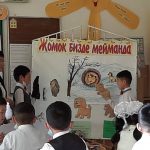 24.11.2021 USAIDдин “Окуу керемет” долбоорунун негизинде Каракол шаарындагы №1 иновациалык гимназия мектебинин башталгыч класстарынын мугалимдери кичи-семинар өтүштү.