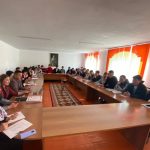 Бүгүн, 24.02.22ж. табигый математикалык жана техникалык пцканын КЭС-21, КПОВ-21-22, Кас-21 тайпаларынын студенттеринин өндүрүштүк практикасынын конференциясы болду.