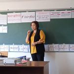 К.Тыныстанов атындагы ЫМУнун колледждин окутуучусу Текебаева Г. М. КП-01 тайпасына математика сабагынан «Баштапкы функцияларды табуунун үч эрежеси» деген темада интерактивдуу ачык сабак өттү.