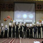 2022-жылдын 14-апрелинде К.Тыныстанов атындагы ЫМУнун Колледжинин студенттери «Биз коррупцияга каршыбыз»,-деген аталышта иш чара өткөрүштү.